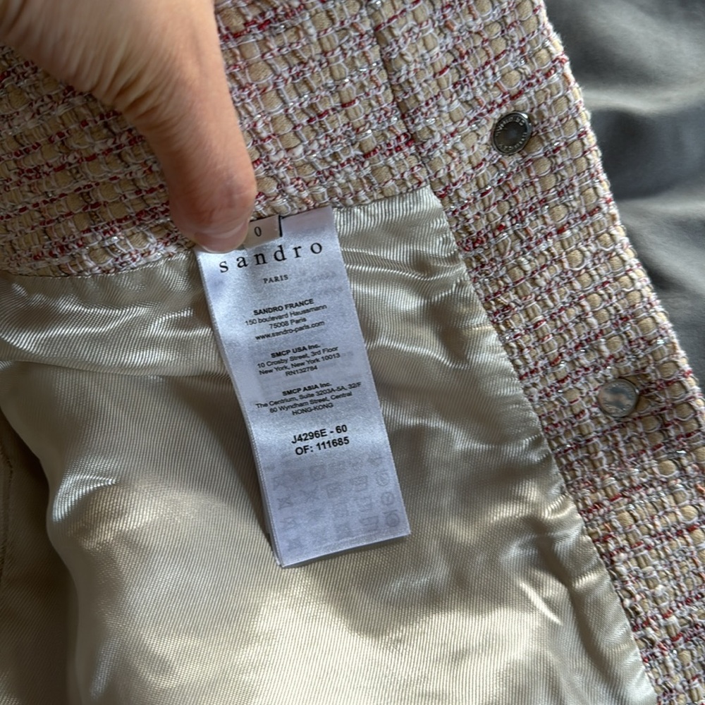Sandro tweed skirt - Picture 8 of 9